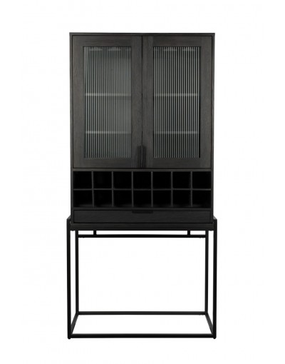 APARADOR TRAVIS NEGRO OAK
