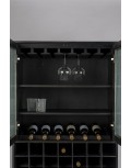 APARADOR TRAVIS NEGRO OAK