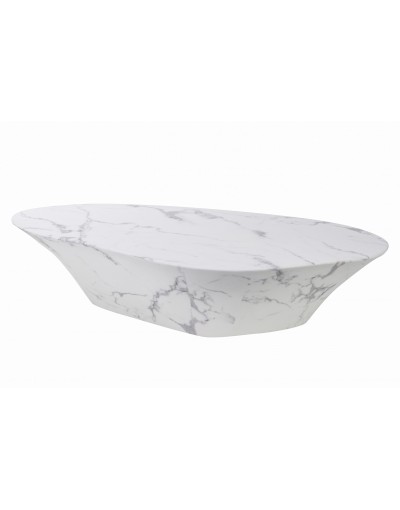 Mesa de Centro Platón Blanca