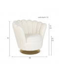 Butaca Mother Of All Shells Peluche Natural