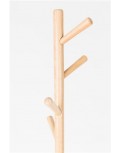 COAT RACK TABLE TREE WHITE