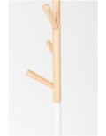 COAT RACK TABLE TREE WHITE