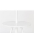 COAT RACK TABLE TREE WHITE