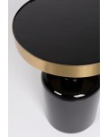 MESA AUXILIAR GLAM NEGRO