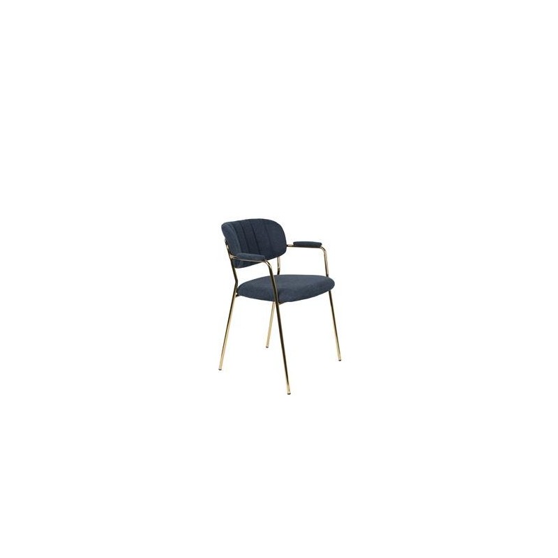 copy of CHAIR JOLIEN GOLD/DARK BLUE