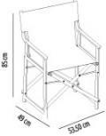 Silla plegable Boss