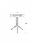 Mesa alta de cocina May