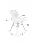 Silla Albert Kuip café reciclado