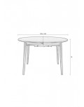 Mesa comedor Twist redonda