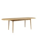 Mesa comedor Twist ovalada