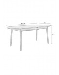 Mesa comedor Twist