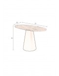 Mesa auxiliar Jared