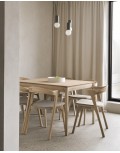 Mesa Comedor Bok ext. roble macizo