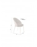 Silla Rodin Bouclé