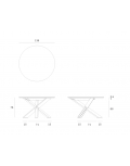 Mesa Comedor Circle