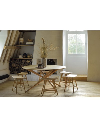 Mesa Comedor Mikado redonda