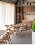 Mesa Comedor Mikado redonda