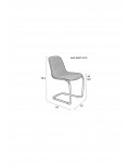 SILLA THIRSTY GRIS CENIZA