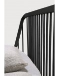 Cama Spindle Roble Negro