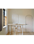 Escritorio Ajustable Bok Roble