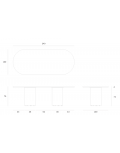 Mesa Comedor Elements Oval