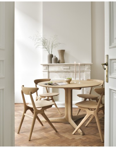 Mesa Comedor Corto redonda