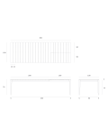 Mesa de Jardín Bok Extensible