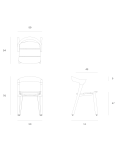 Silla de Jardín Bok Teca