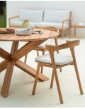 Silla de Jardín Bok Teca con cojín