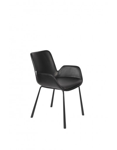 SILLA CON BRAZOS BRIT LL NEGRO