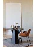 SILLA CON BRAZOS BRIT LL MARRÓN